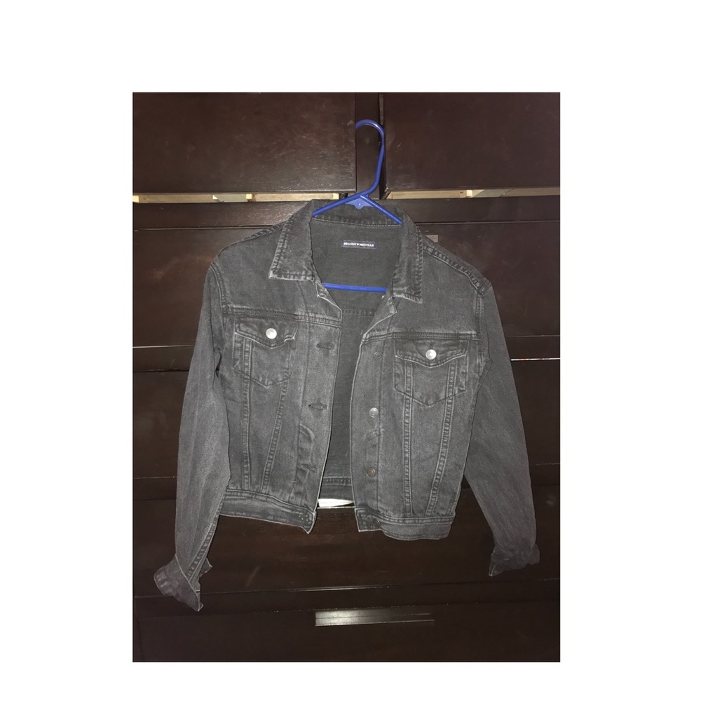 brandy melville black over size jacket!